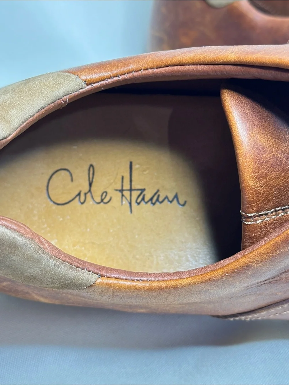 Cole Haan smooth chestnut